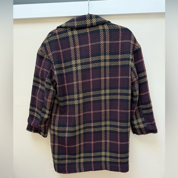 Stradivarius plaid coat - Picture 6 of 6
